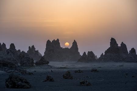 Lac Abbe in Dikhil area