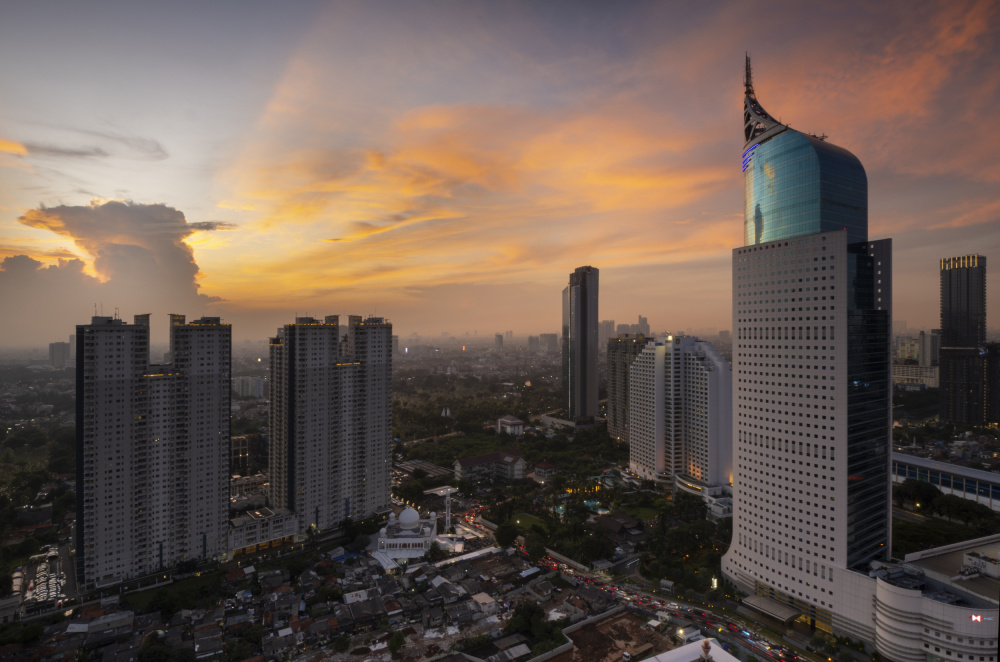 Sunset cloud in my city von Rawisyah Aditya