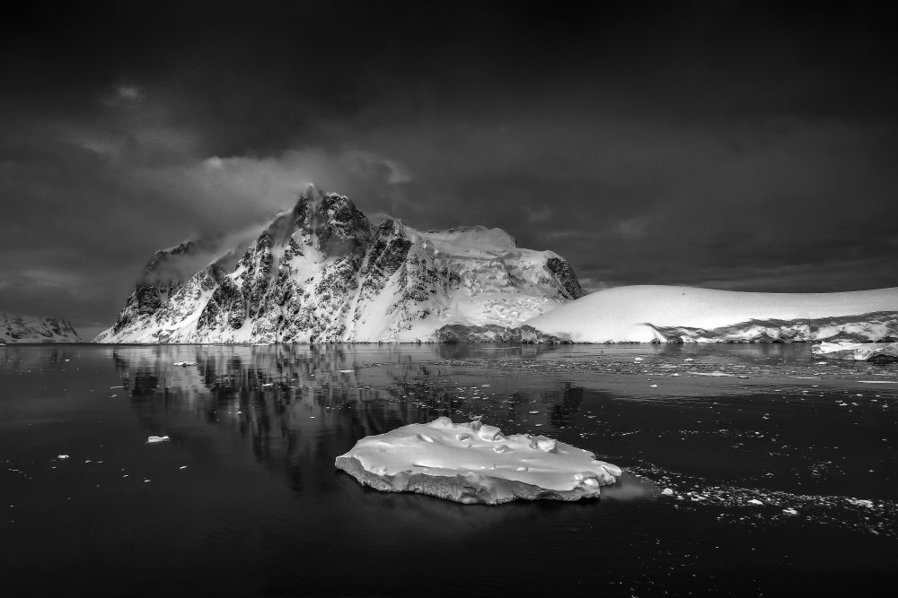 The Iceberg and Floe in Antarctica von Raymond Ren Rong Liu