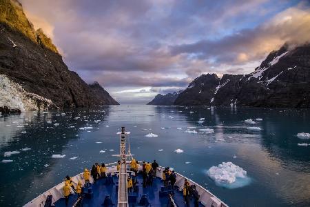 Lemaire Channel in Antarctic