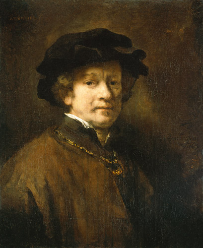 Selbstbildnis von Rembrandt van Rijn