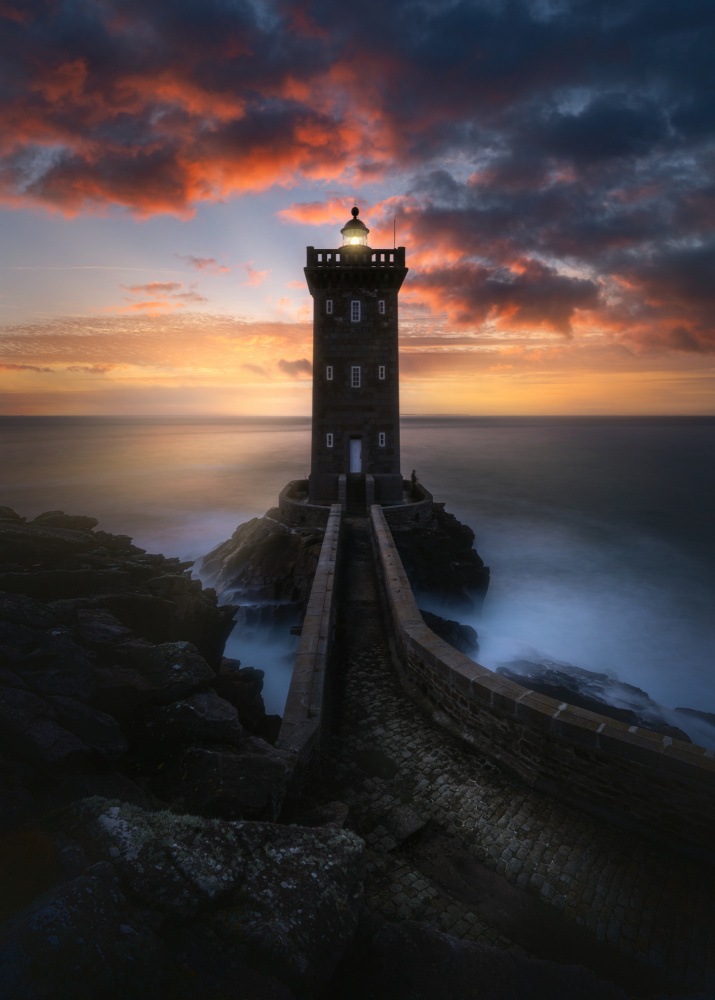 Phare de Kermorvan von Remo Daut