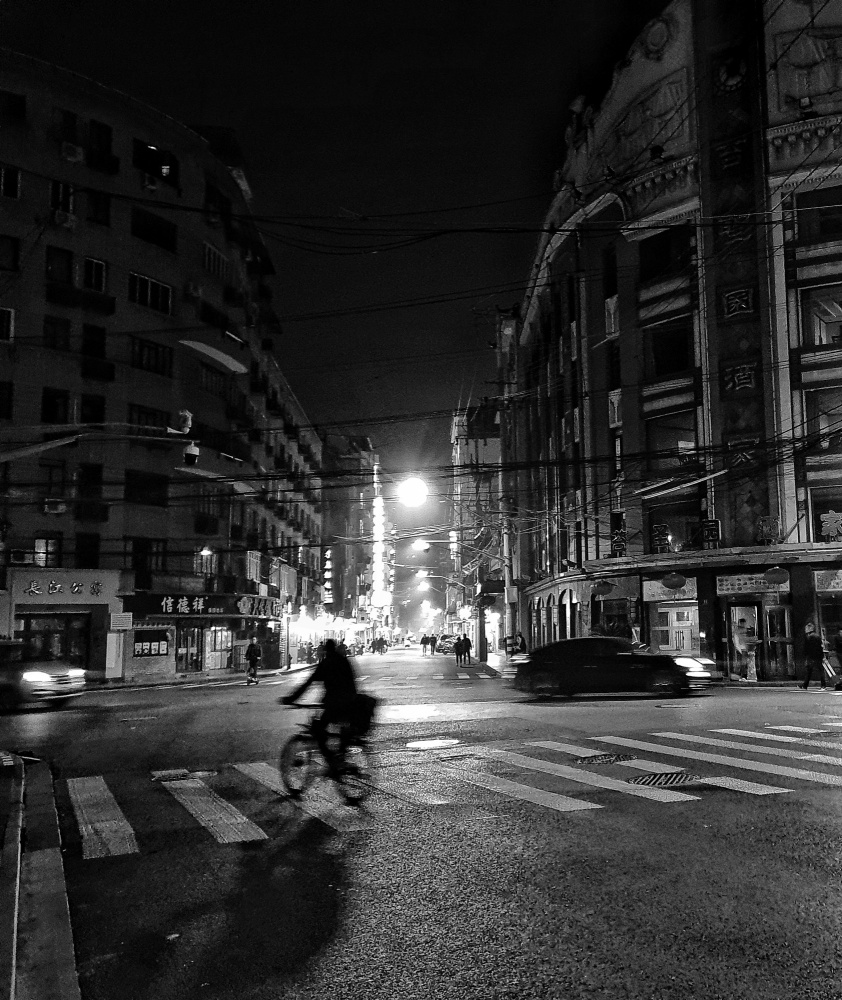 Shanghai at Night von Rendy Sunardi