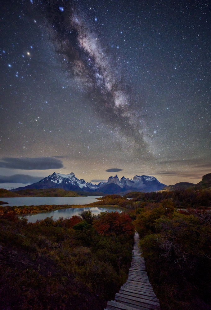 Milky Way in Patagonia von Ricardo Gayan