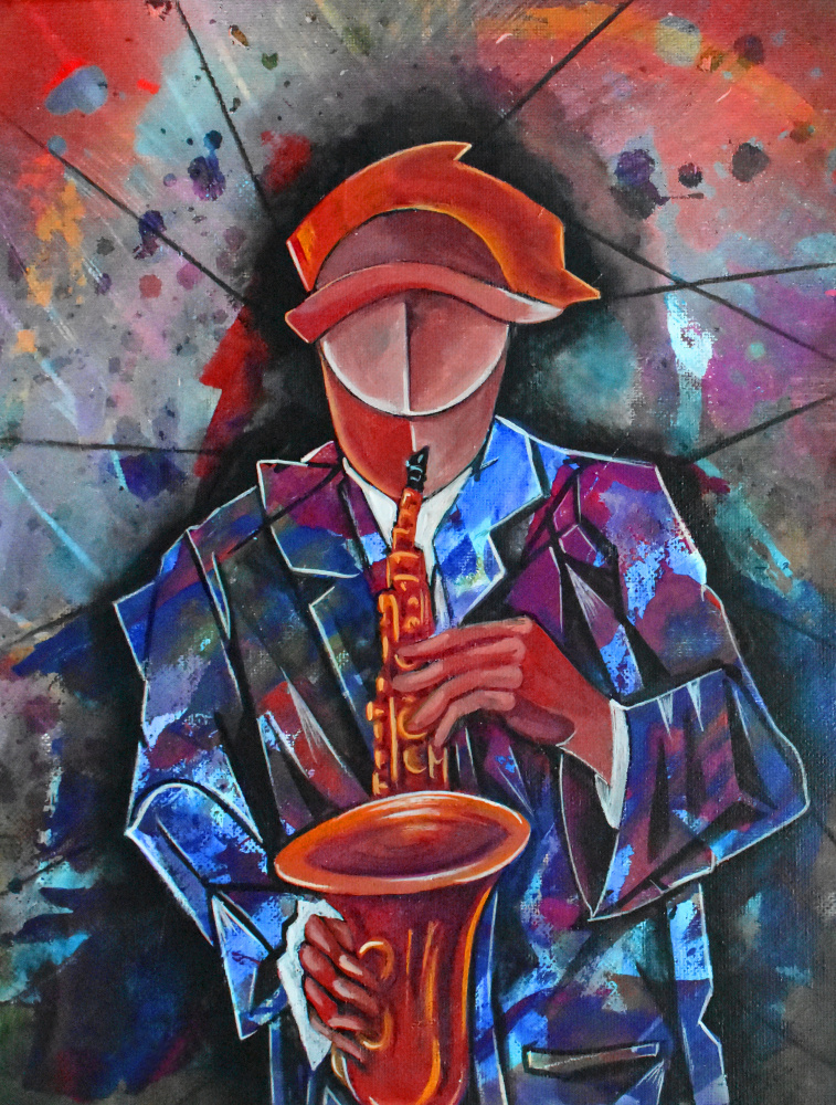 Sax Jazz Man von Ricardo Maya