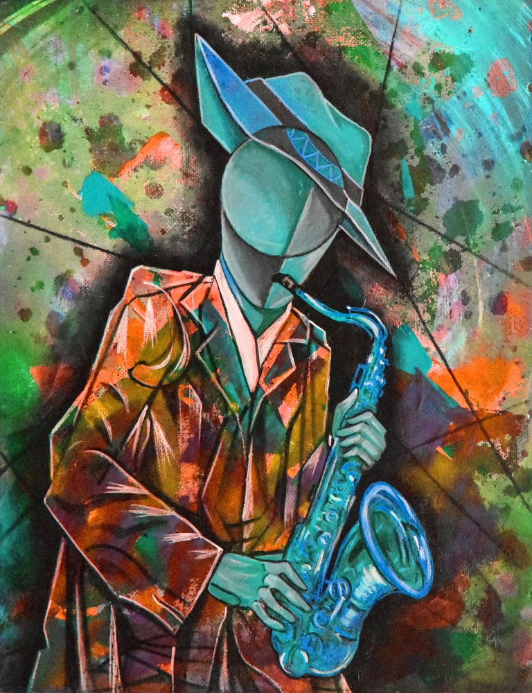 Street Musician von Ricardo Maya