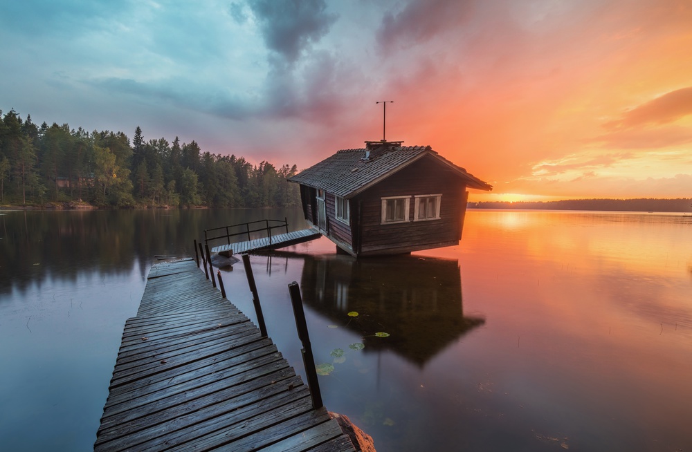 The Inclined Sauna von Richard Beresford Harris