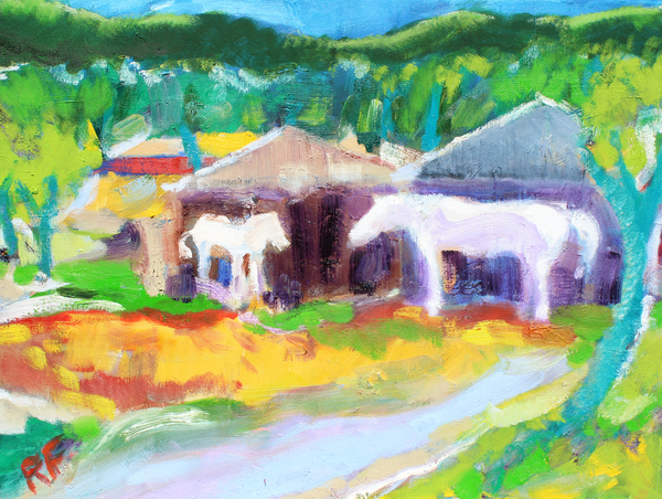 Horse Shed, Novato von Richard Fox