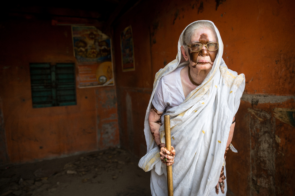 Bangladesh Old Lady von Richard Huang