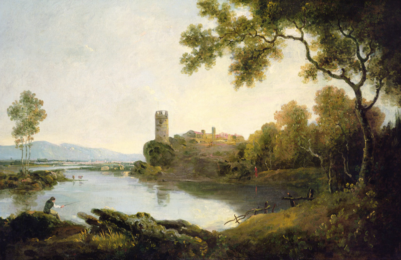 Llyn Peris and Dolbadarn Castle, North Wales von Richard Wilson