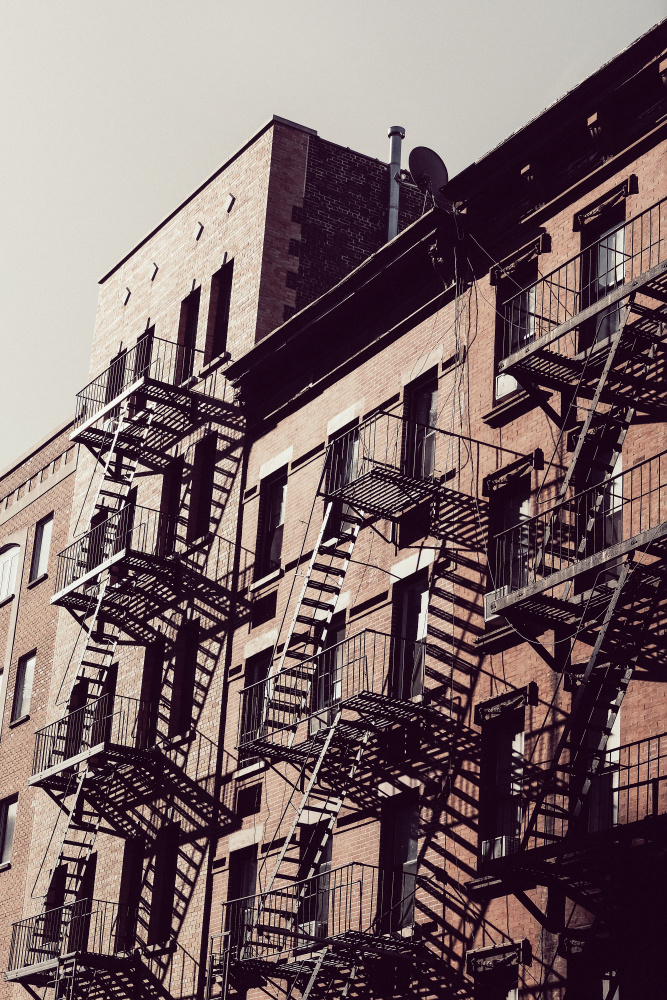 New York City Fire Escapes 02 von Rikard Martin