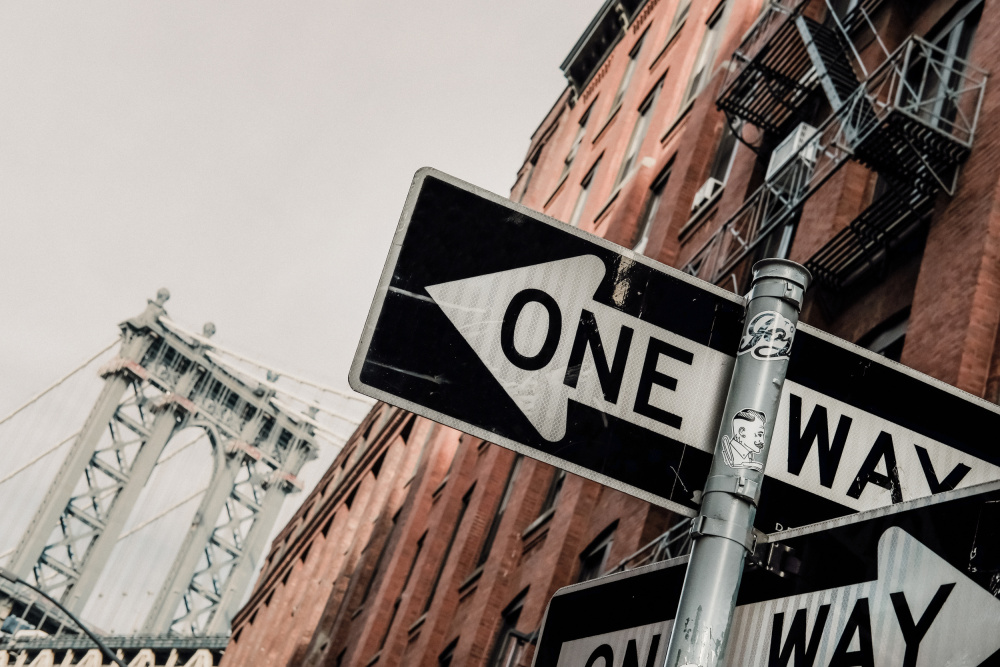 Manhattan Bridge One Way von Rikard Martin