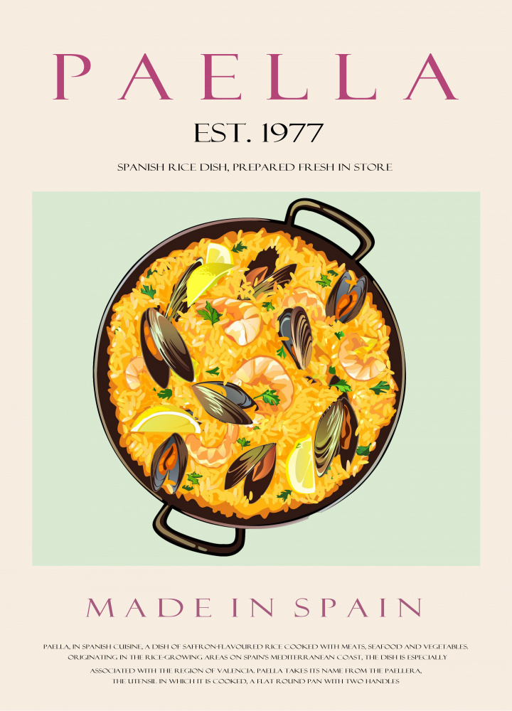 Paella Est. 1977 von Rikke Løndager Boisen