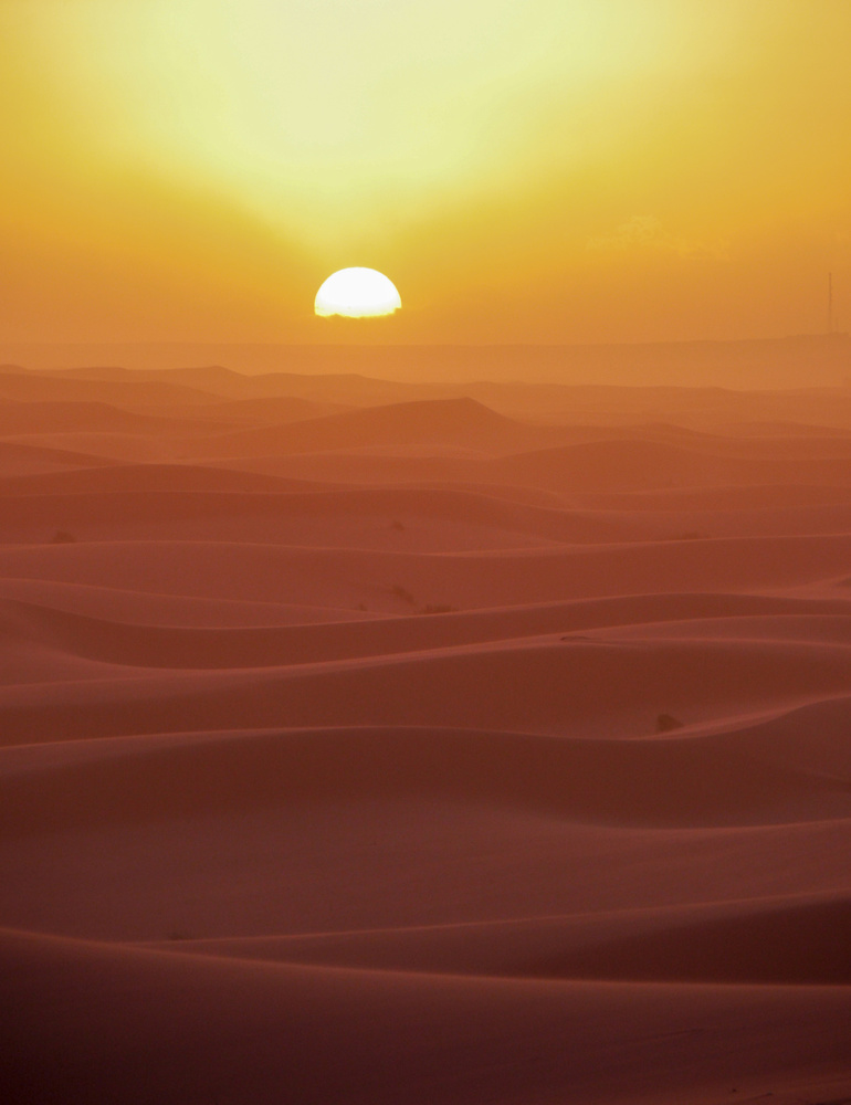 Sunset over Dunes von Riosolar