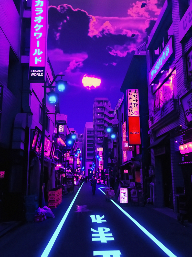 Neon Planet von Ritvik takkar