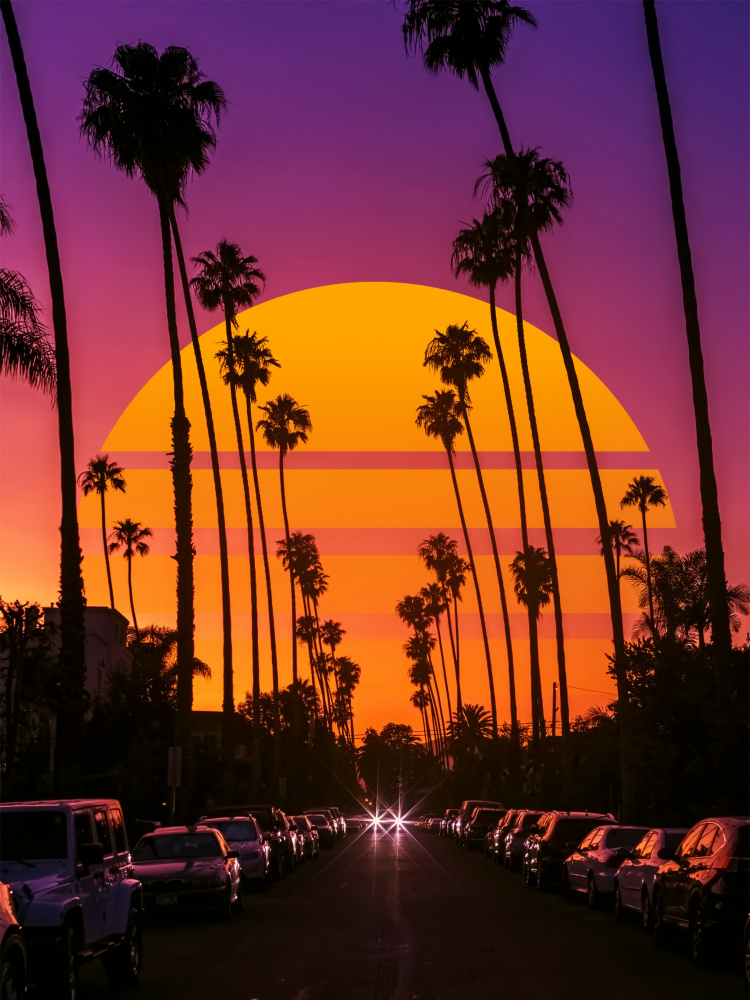 Retro Sunset von Ritvik takkar