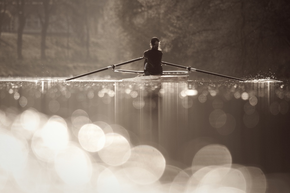 Oarswoman von Robert Adamec