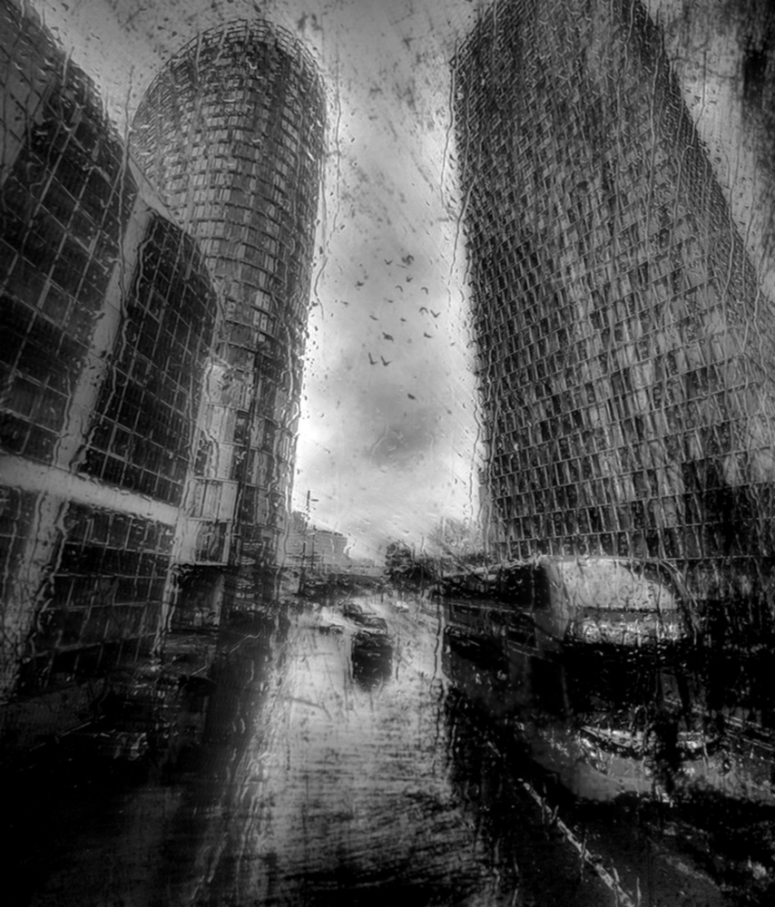 Black and White London von Robert Fabrowski