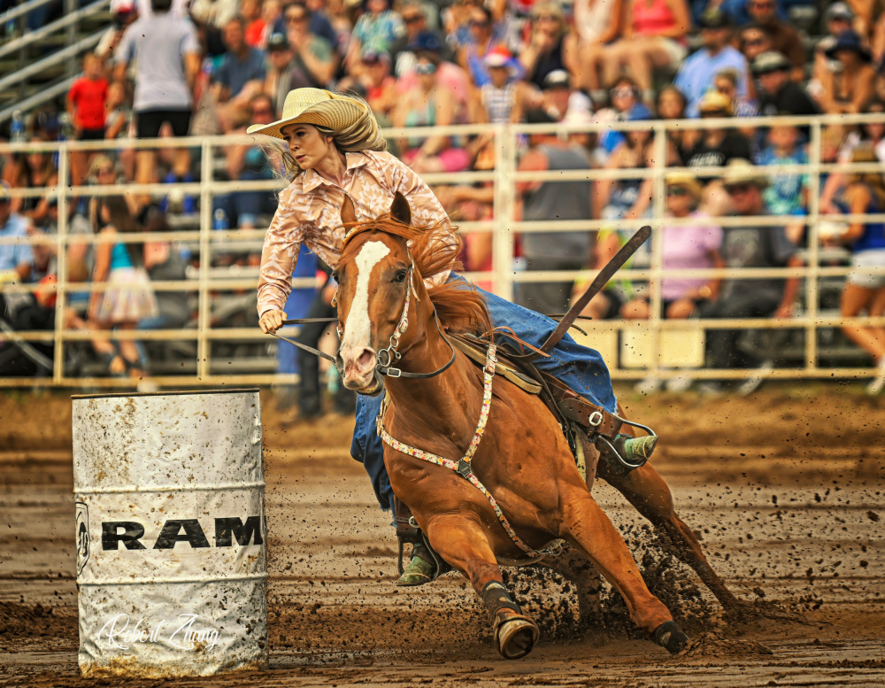 Barrel Racing von Robert Zhang