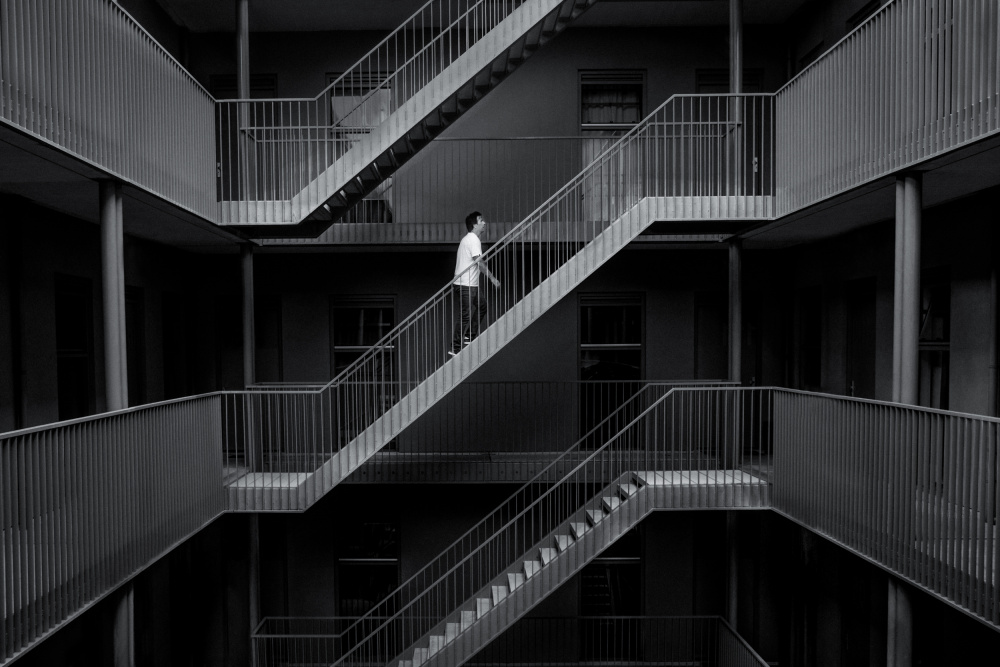 Upstairs von Roelof de Hoog