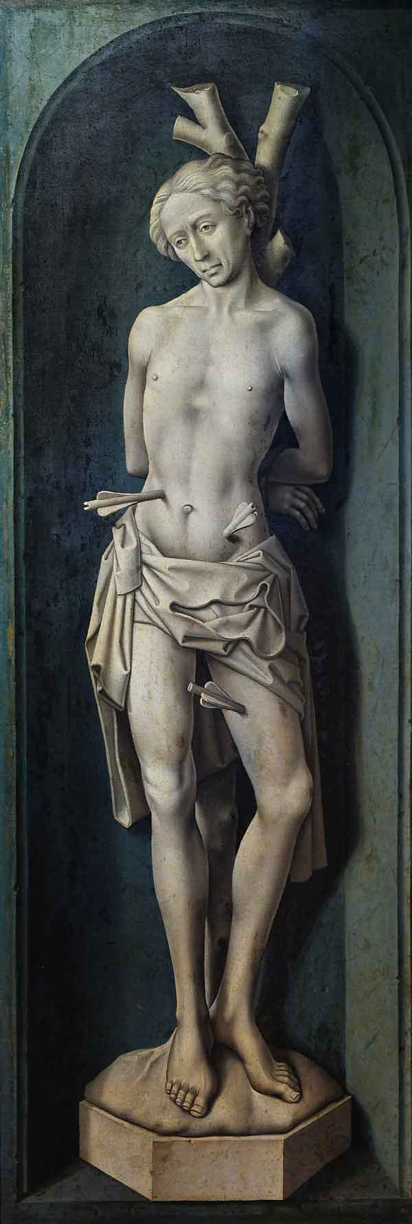 R.van der Weyden, Saint Sebastian von Rogier van der Weyden