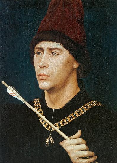 Porträt von Anton Bastard von Burgund