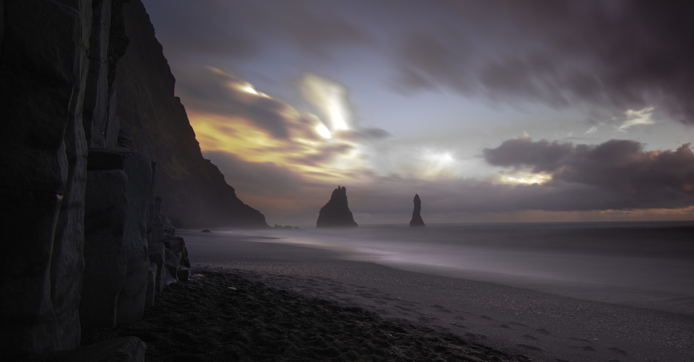 The Black  Sand Beach von Rolando Felizola