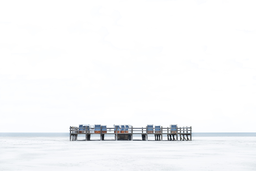 on the beach von Rolf Endermann