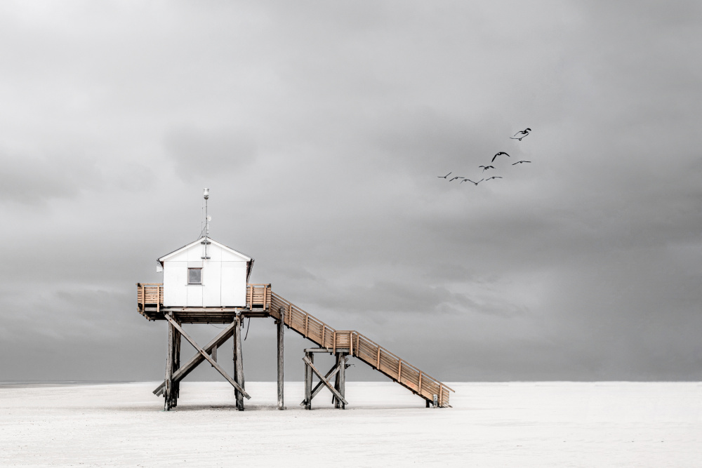 on the beach von Rolf Endermann