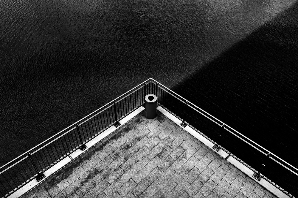 shadow on the water von Rolf Endermann