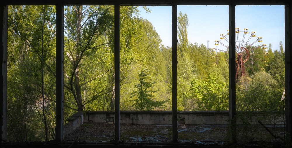 Ferris Wheel in Pripyat Chernobyl von Roman Robroek