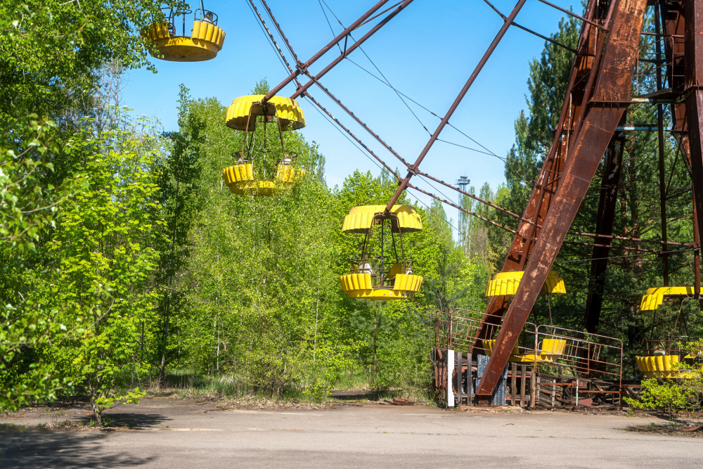 Chernobyl Ferris Wheel von Roman Robroek