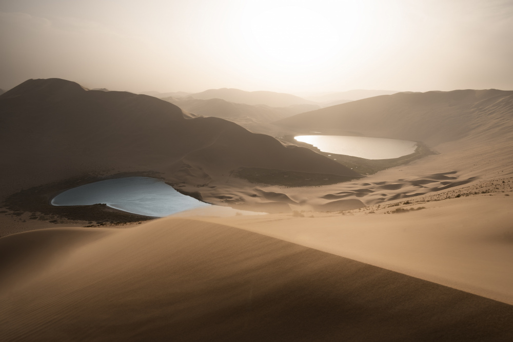 Sunset in Badanjilin Desert von Romantic Li