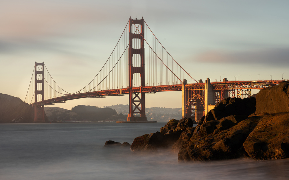 Golden Gate Bridge von Ron Langager