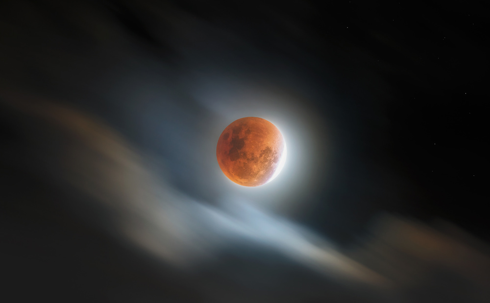 super blood lunar eclipse von Rooswandy Juniawan