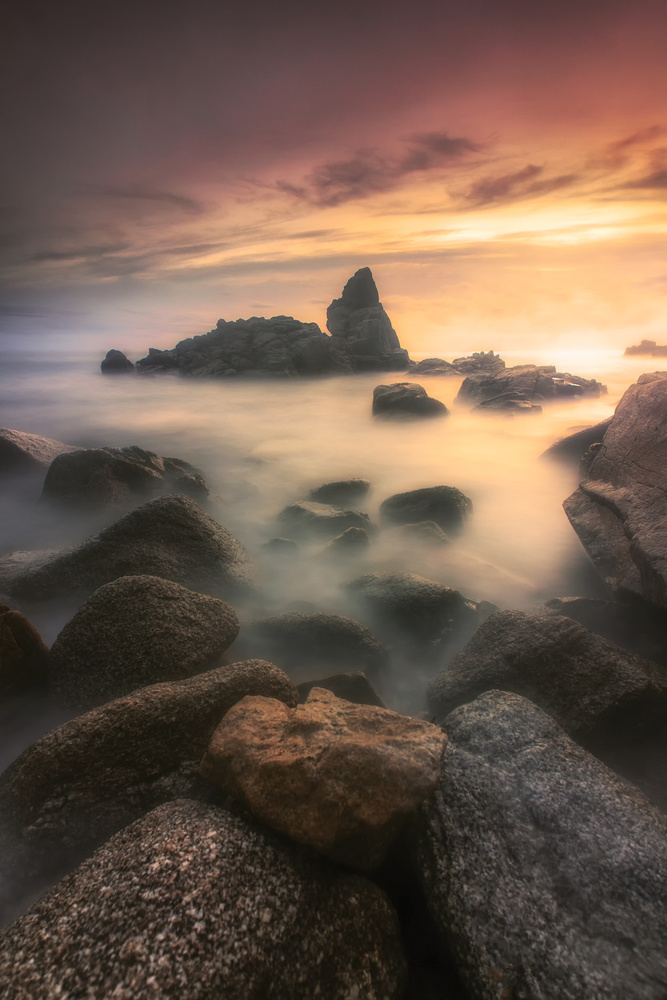 sunset in cala trons von Roser Gimeno