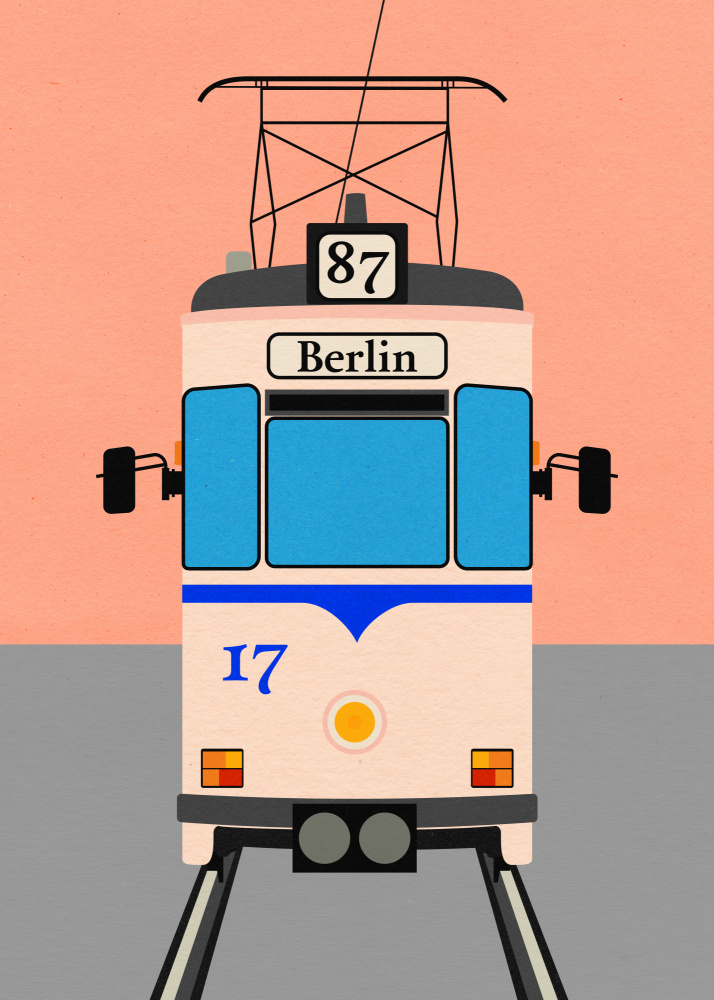 Berlin Tram von Rosi Feist