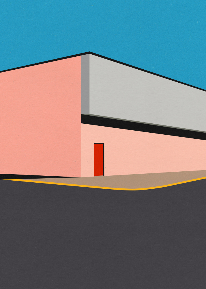 Warehouse Illustration von Rosi Feist