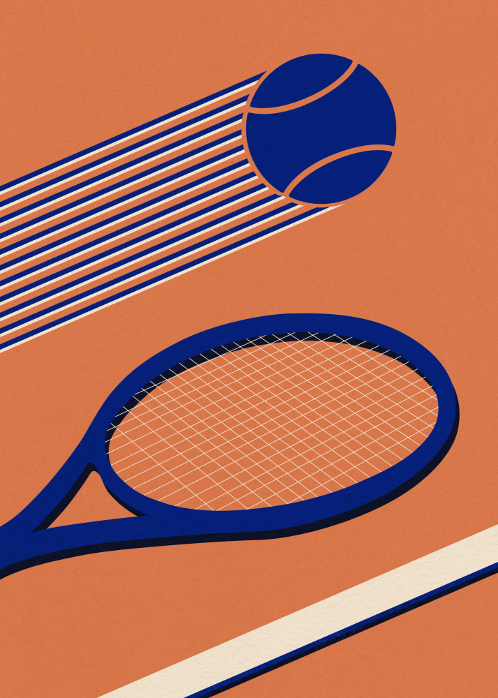 Tennis 80s von Rosi Feist