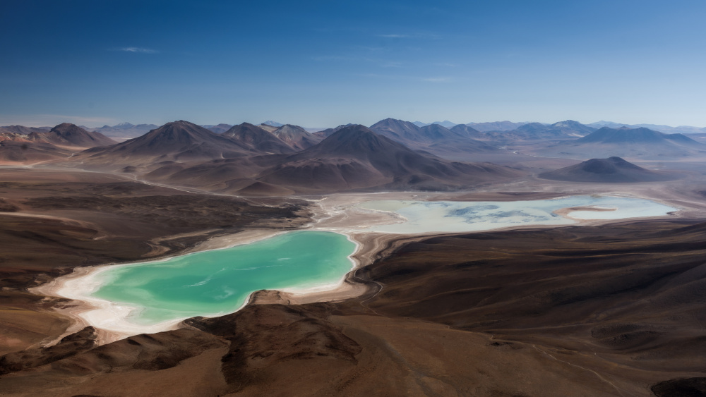 laguna Verde from Licancabur volcano von Rostovskiy Anton