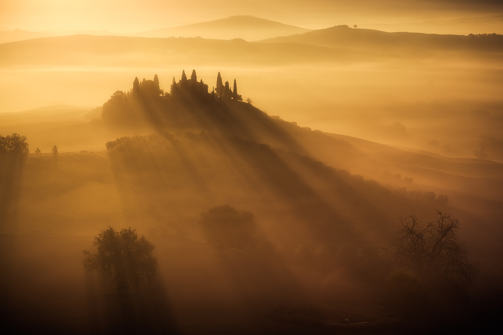 Tuscany sunlight von Rostovskiy Anton