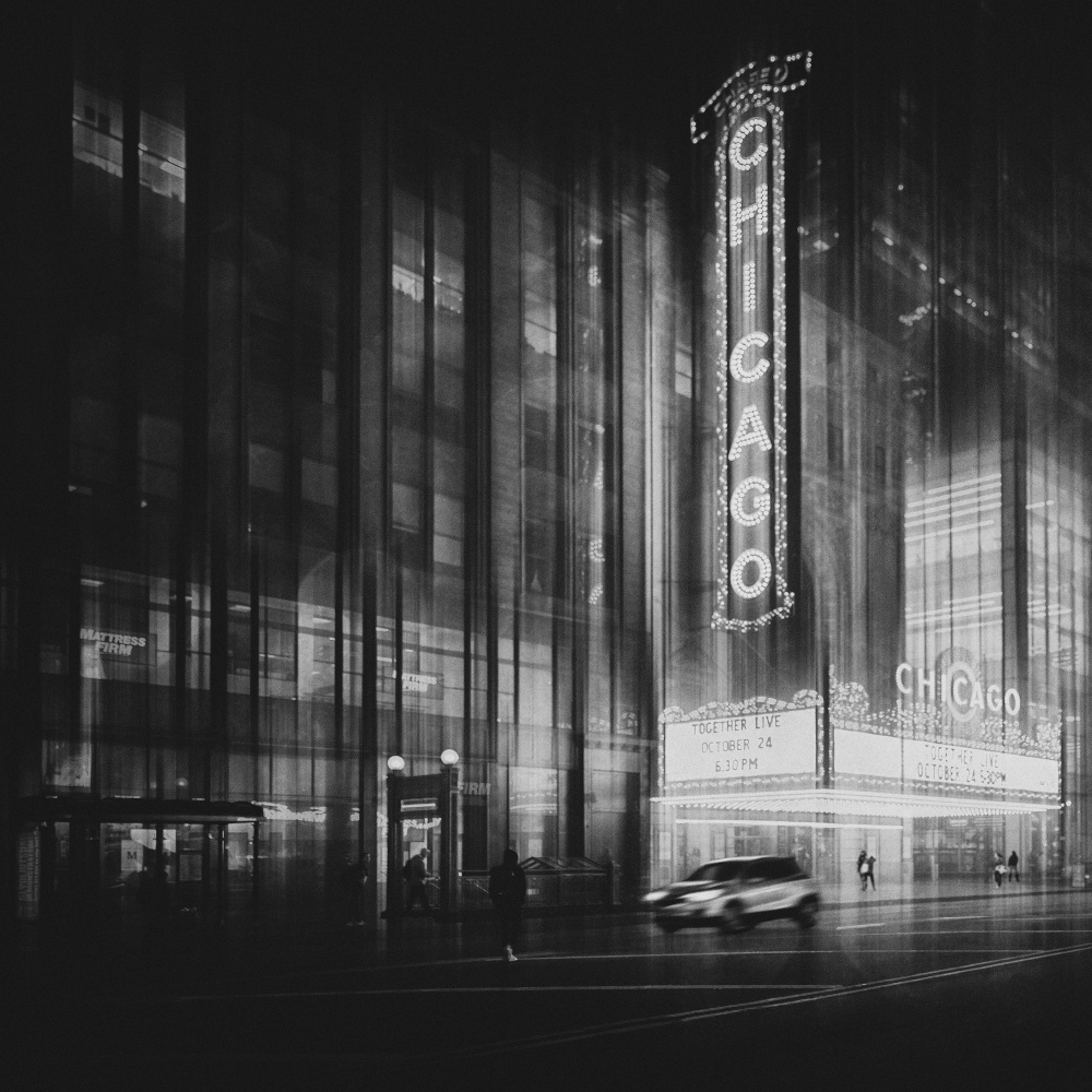 Chicago Theatre von Roswitha Schleicher-Schwarz