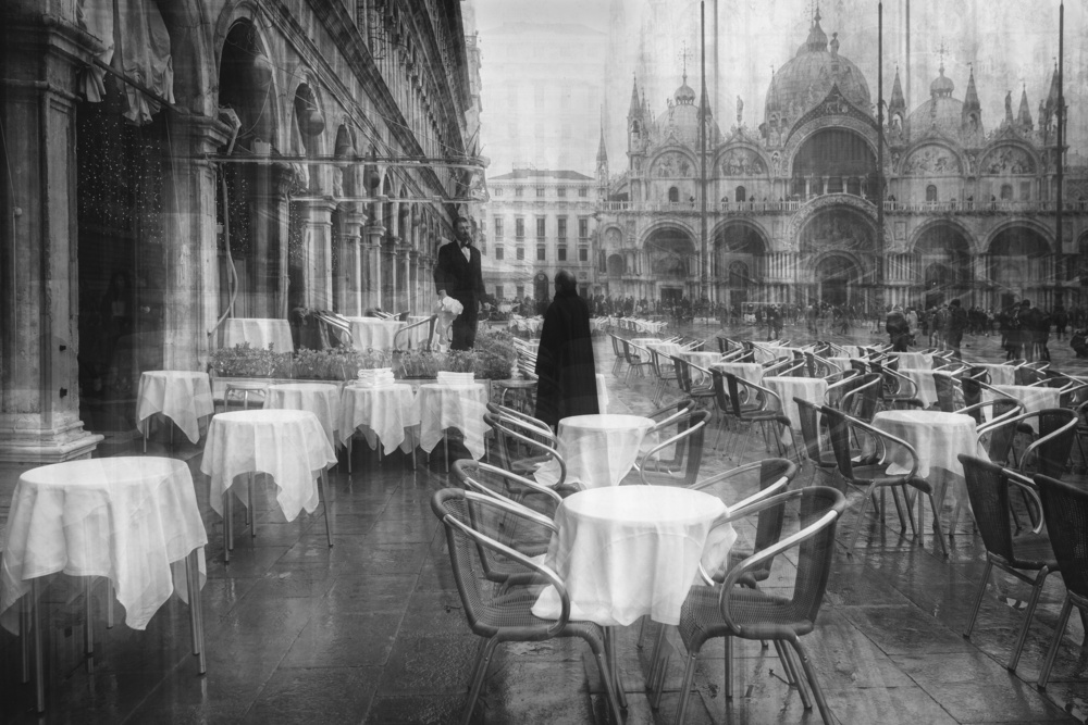 Table reservation for the evening von Roswitha Schleicher-Schwarz