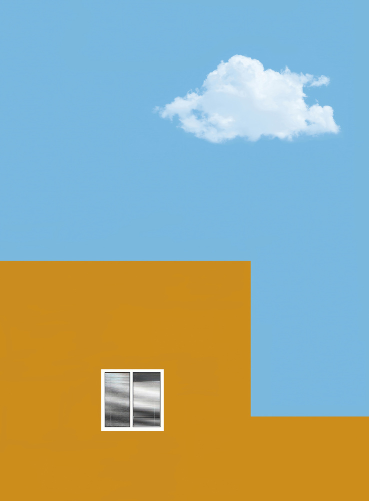 House and cloud von Roxana Labagnara