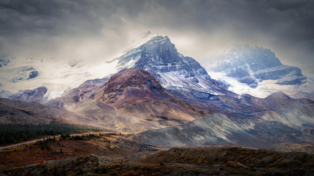 Athabasca Glacier von Ruiqing P.