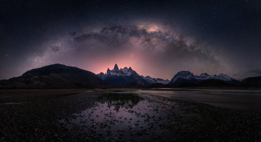 Milky Way Over Fitz Roy von Ruiqing P.