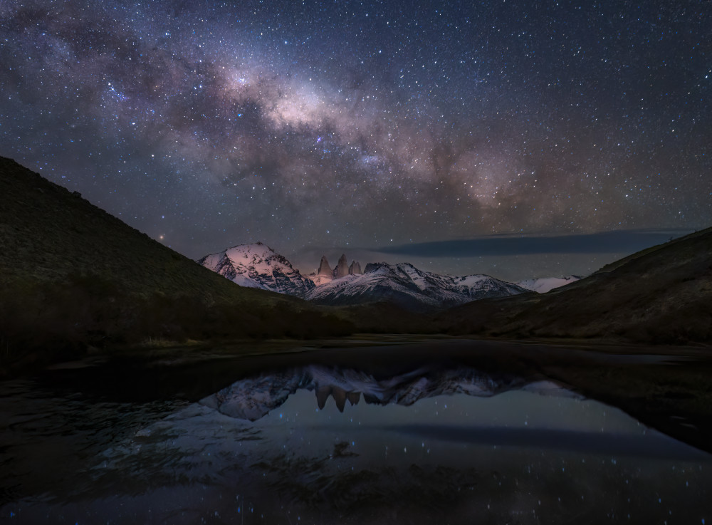 Moonlit night von Ruiqing P.