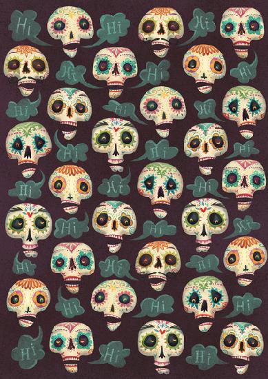 Halloween pattern