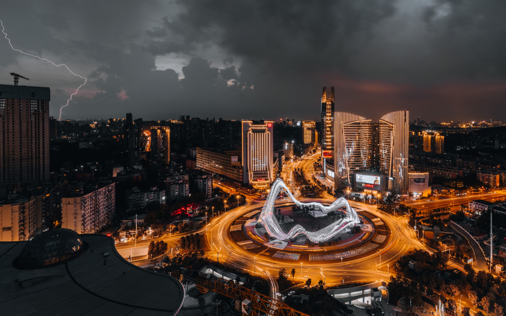 Wuhan Optics Valley Square station von Ruochen Shen