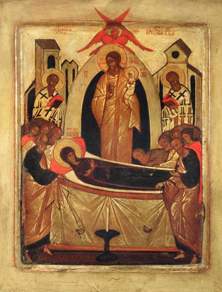 The Dormition of the Virgin von Russian School